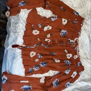 Off the shoulder blouse